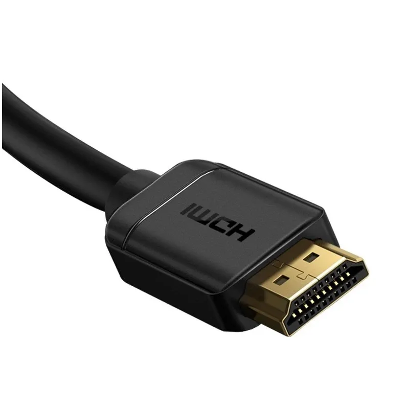 Kabelis Baseus CAKGQ-D01 HDMI Male ,vyriška,, HDMI Male ,vyriška,, 5 m, juoda sp.
