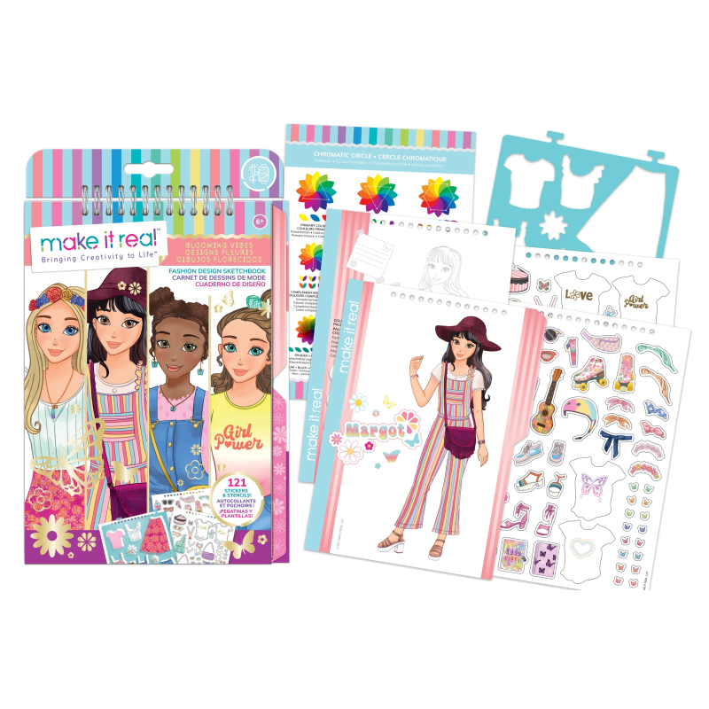 MAKE IT REAL Skiču burtnīca "Mīlestība and Margrietiņas"