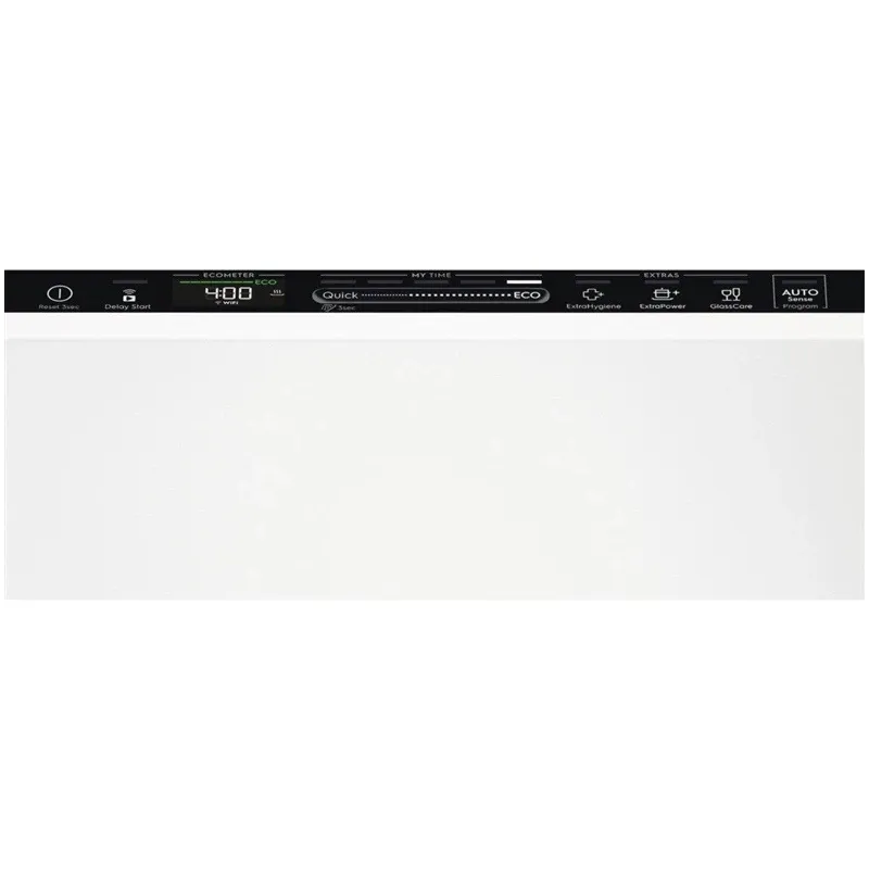 Įmontuojama indaplovė Electrolux 700 serija „GlassCare“ EcoLine EEG68600W, juoda sp.