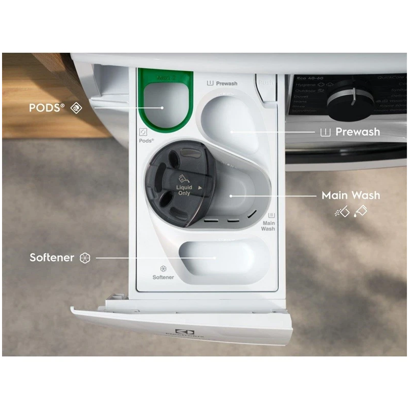 Veļasmašīna-žāvētājs ew7w5697qe elx