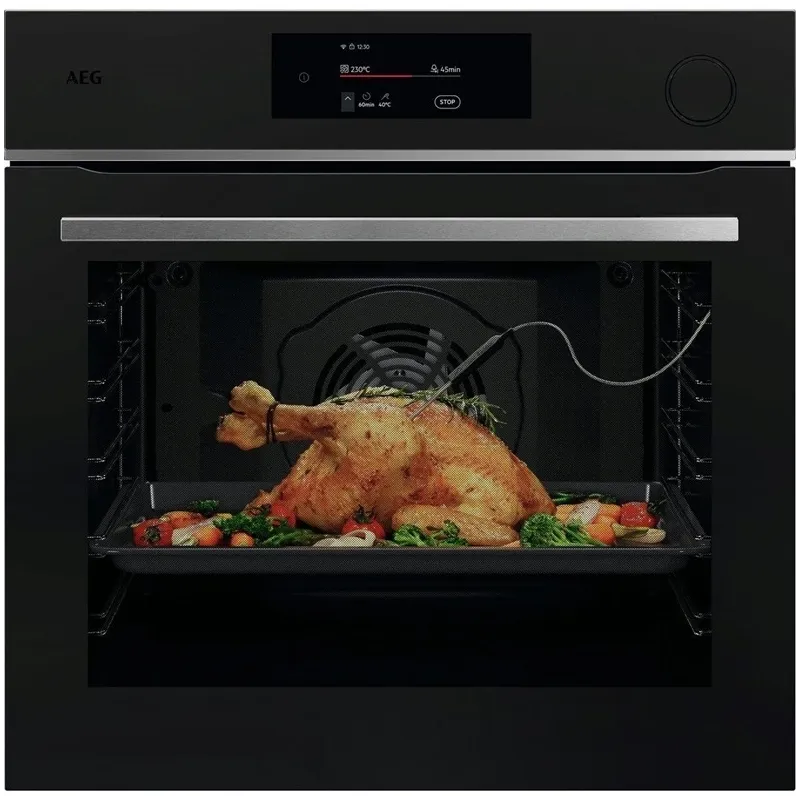 Iebūvētā cepeškrāsns AEG 7000 sērija „MealAssist & SteamCrisp“ TR7PB731ST