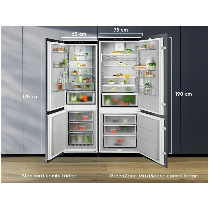 Ledusskapis iebūvējams e7tnge75s elx