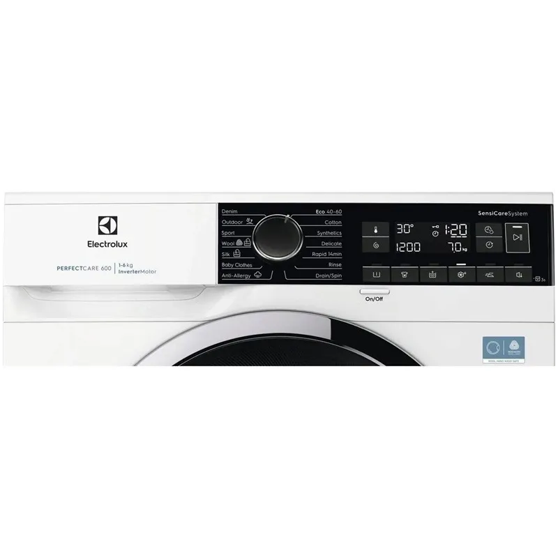 Skalbimo mašina Electrolux 600 serija EWS6226CE, 6 kg, balta sp.