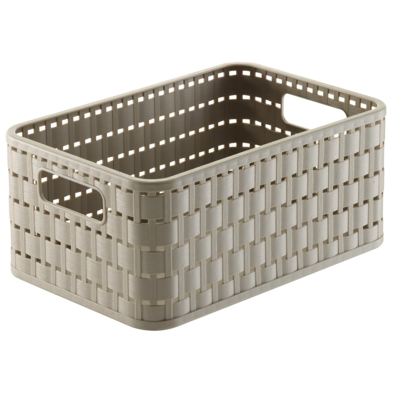 Grozs plastmasas 4L Country, gaiši brūns