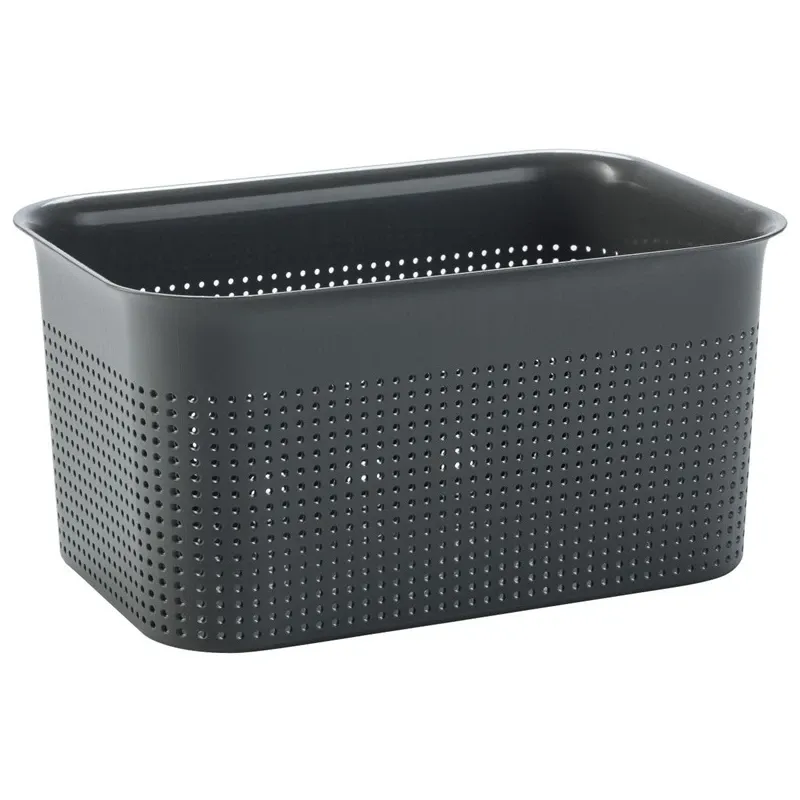 Корзина Rotho 1023708853, 4.5 л, серый цв., 26.2 x 18 x 13 см