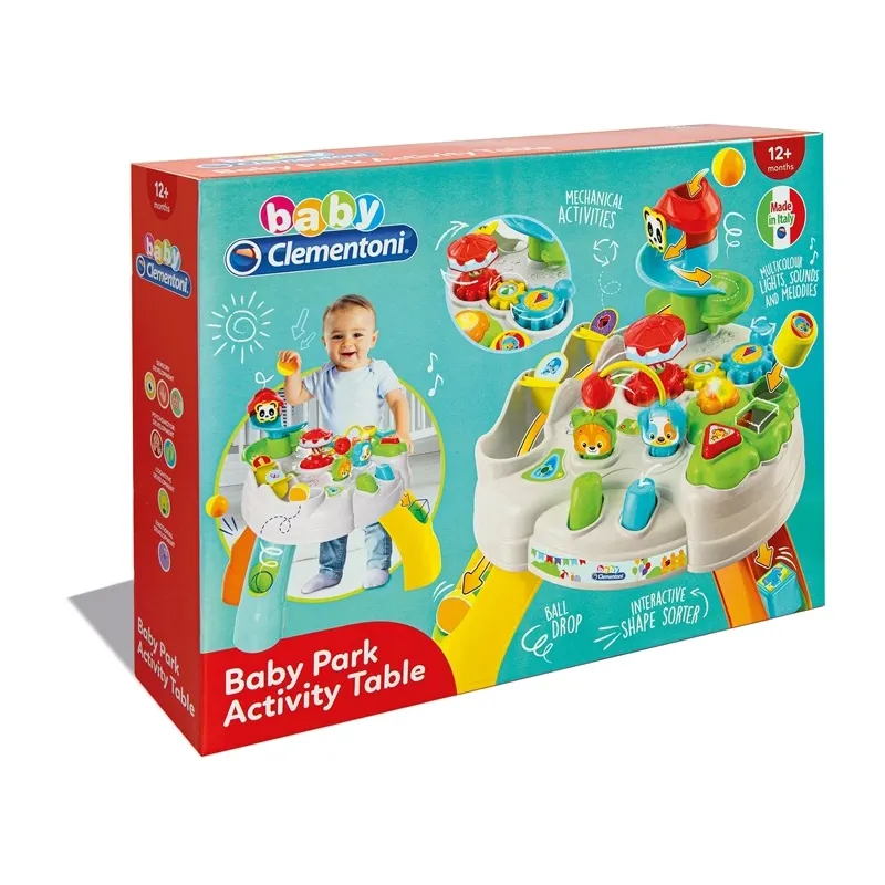 Laste mängulaud Clementoni Baby Park Activity Table, 12.5 cm, mitmevärviline