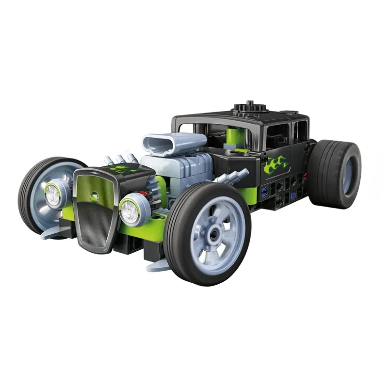 Konstruktors Clementoni Hot rods un sacīkšu kravas auto 75076BL