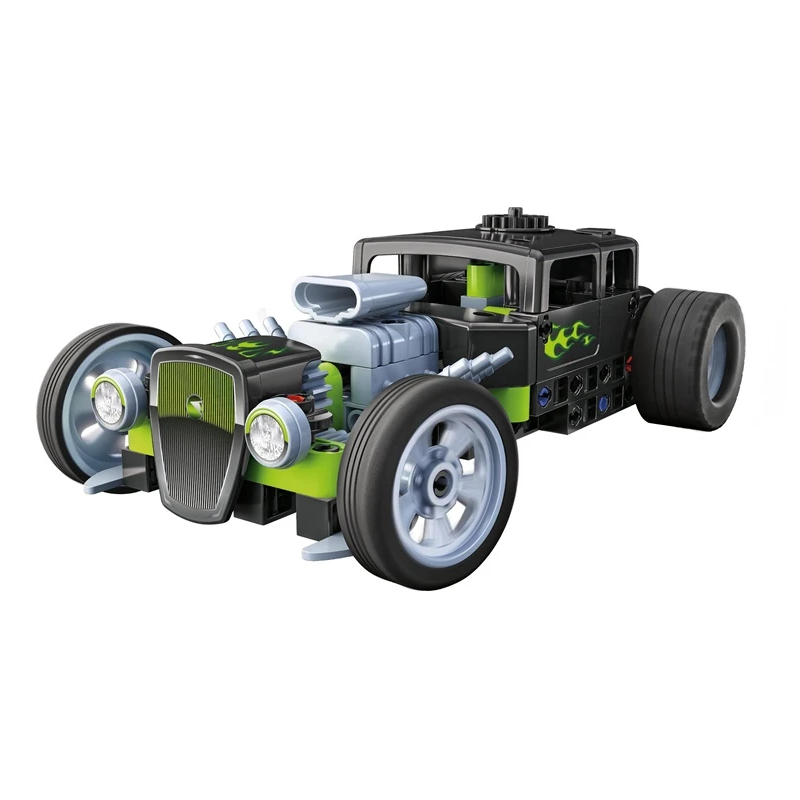 Конструктор Clementoni Хот-род и гоночный грузовик 75076BL