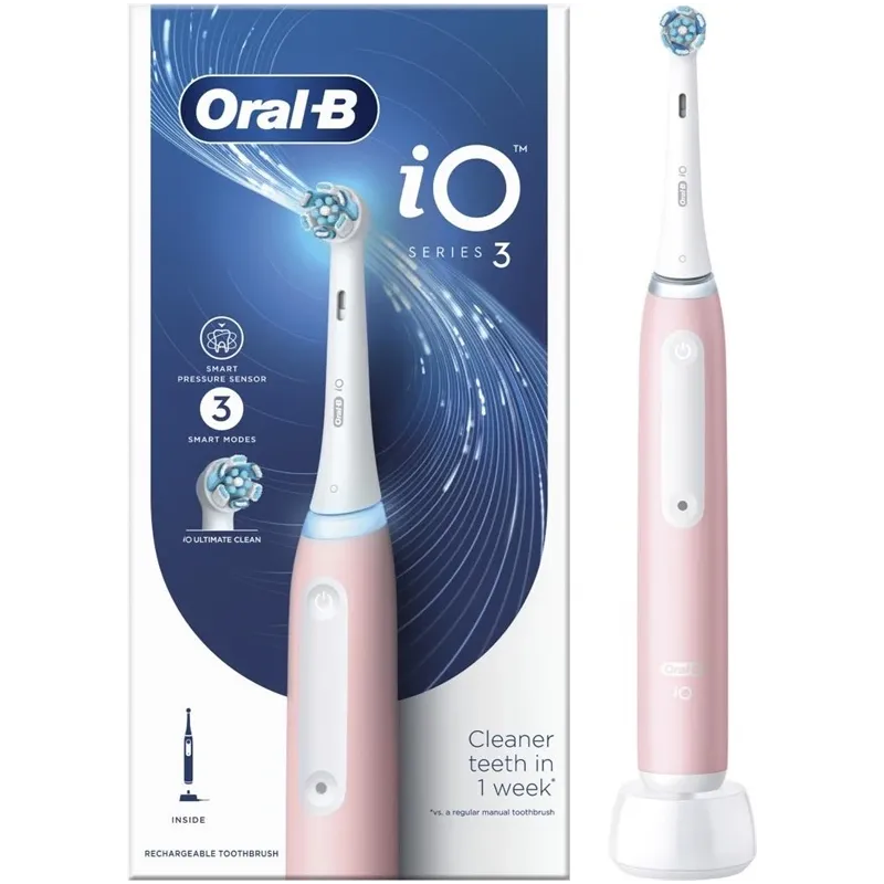Elektriskā zobu birste Oral-B iO Series 3, rozā