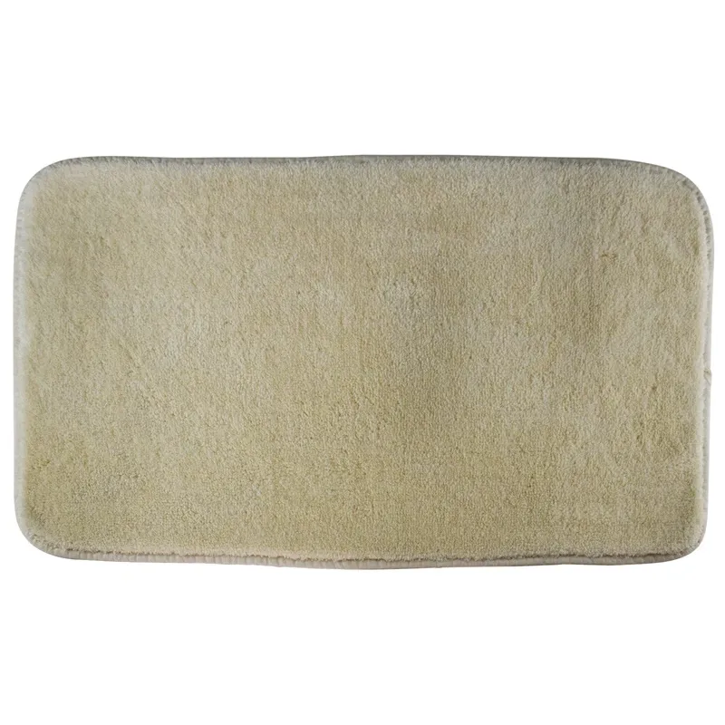 Vannas istabas paklājs Saniplast Eco Bamboo, bēša krās.-smilškrāsas, 90 cm x 55 cm