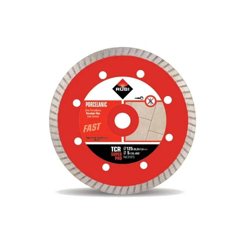 Dimanta griešanas disks Rubi 125 x 1.4 x 22.23