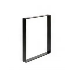 Galda kāja taisnstūra 385x350x40x5 melna