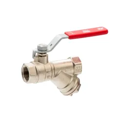 Вентиль Arco Sena VA30 Filter, прямой, для водопровода, для регулировки расхода воды, 1 дюйм - внутренняя резьба