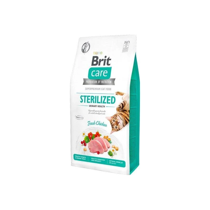 Kaķu barība britcare sterilizētiem 2kg