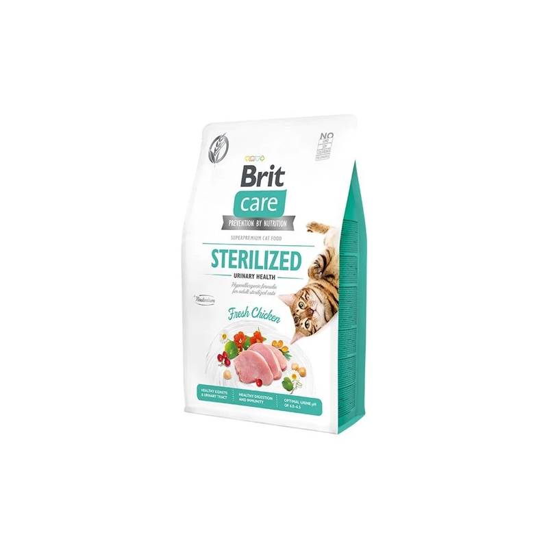 Kaķu barība britcare sterilizētiem 2kg
