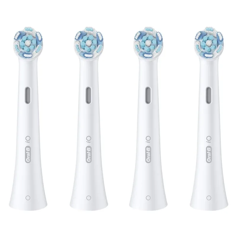 Elektriskās zobu birstes galviņa Oral-B iO UltimateClean CWF-4, balta, 4 gab.