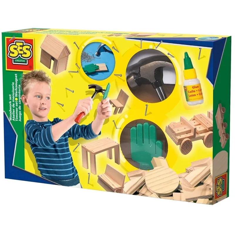 Koka figūru ražošanas komplekts SES Creative 00943