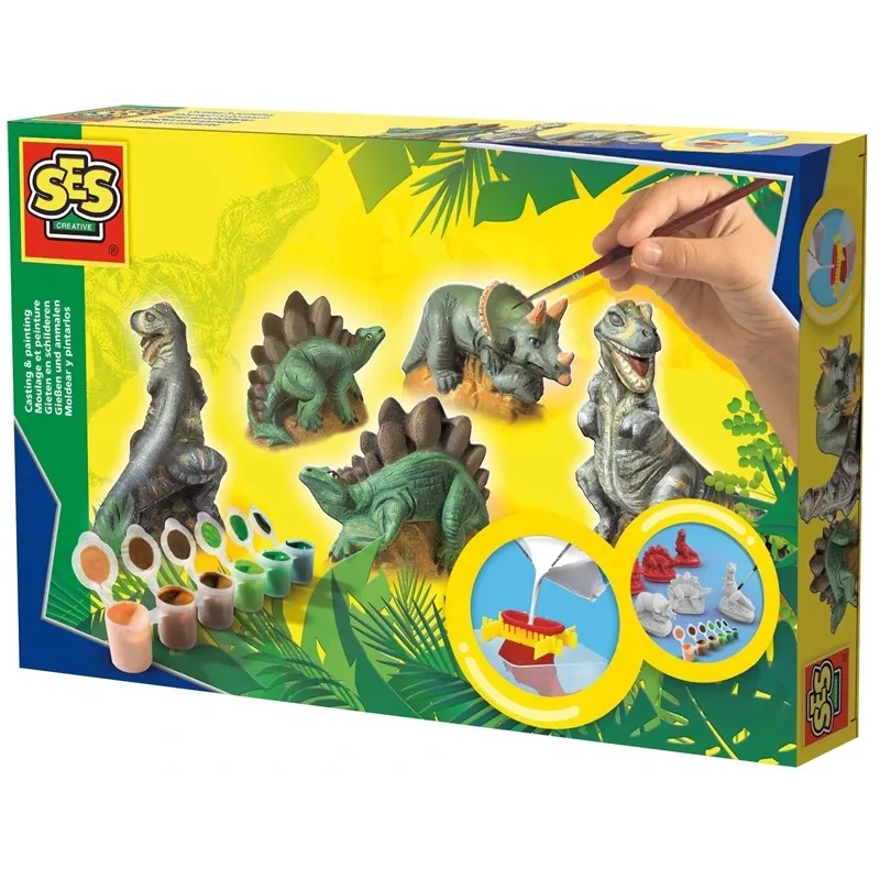 SES Ģipša figūra: Dinozauri