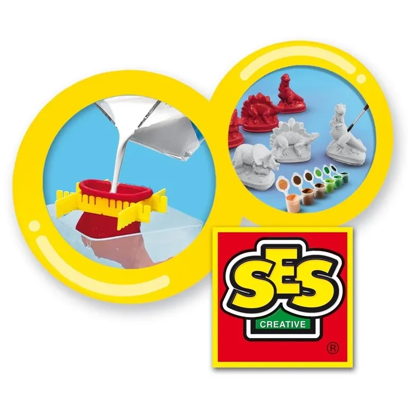 SES Набор для литья из гипса Динозавры