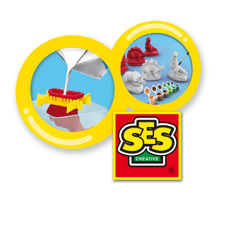 SES Ģipša figūra: Dinozauri