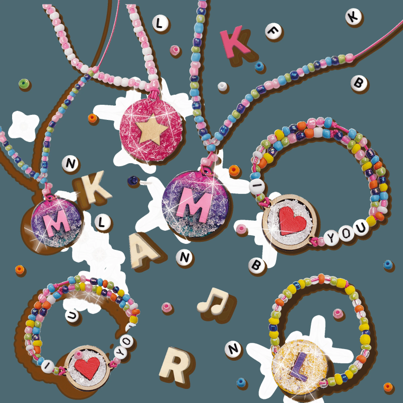 SES Vienkārši dimantiņi "Burtu rotaslietas"