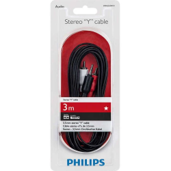 Kabelis 3.5-2 rca 3m philips swa2520w-10