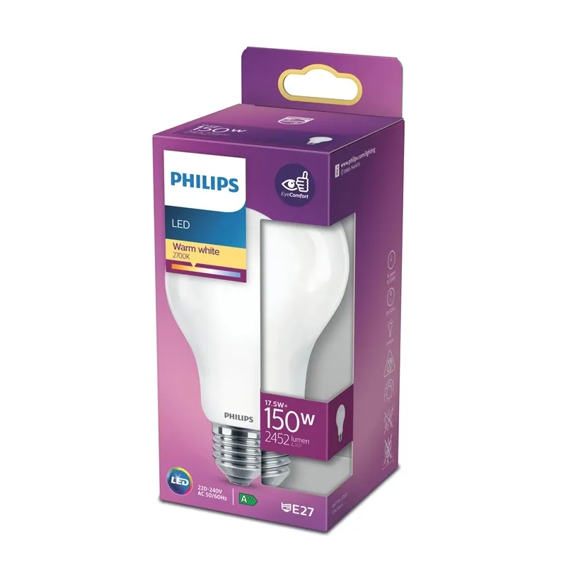 Spuldze Philips LED, A67, 2700 °K, E27, 17.5 W, 2500 lm