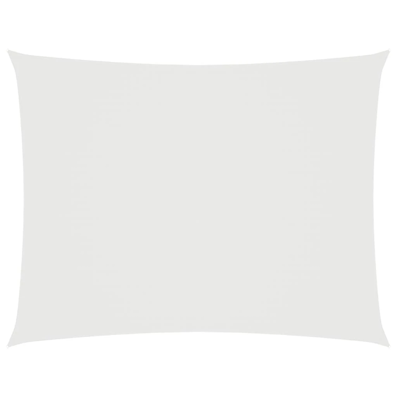 vidaXL saulessargs, taisnstūra, 3x5 m, balts oksforda audums