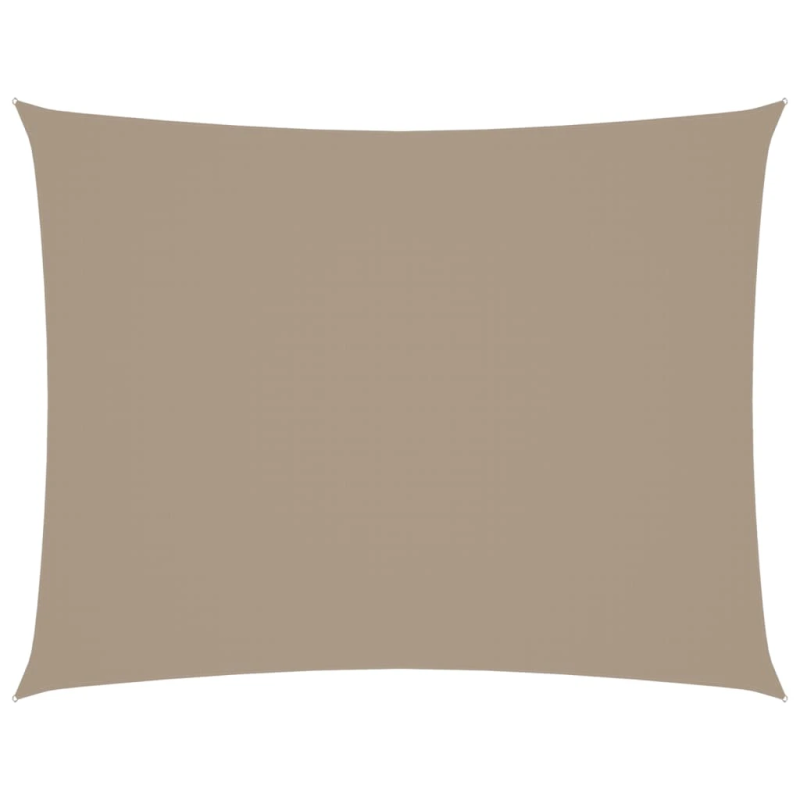 vidaXL saulessargs, taisnstūra, 2x3,5 m, pelēkbrūns oksforda audums