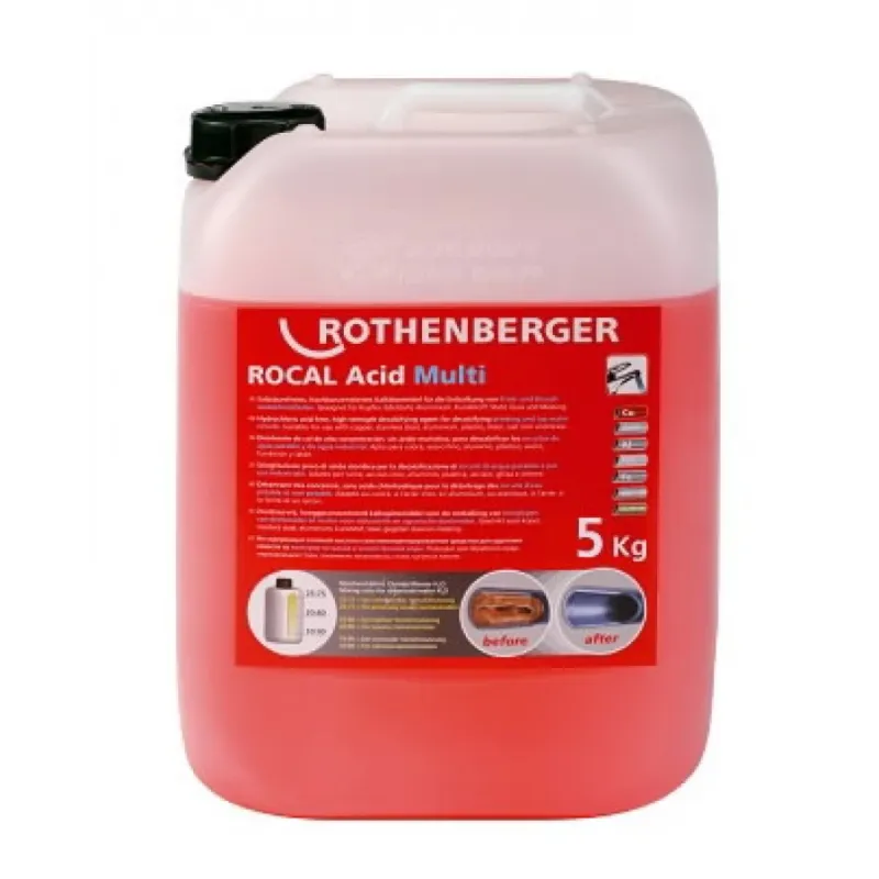 Koncentrāts ROCAL Acid Multi 5 kg, Rothenberger
