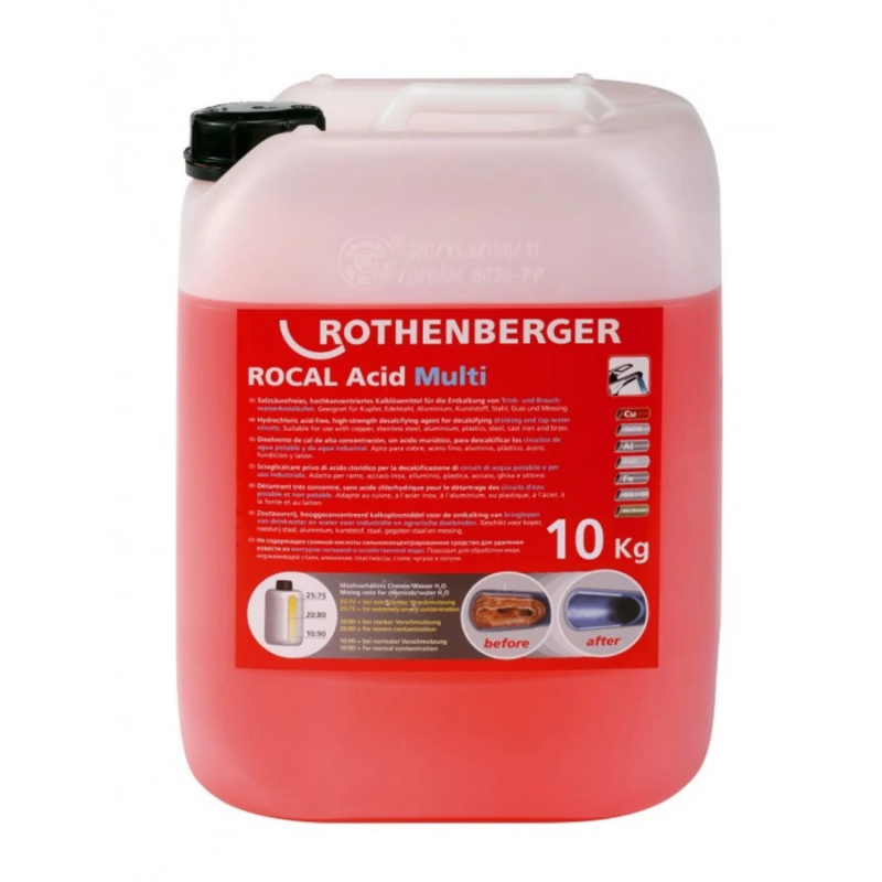 Koncentrāts ROCAL Acid Multi 10 kg, Rothenberger