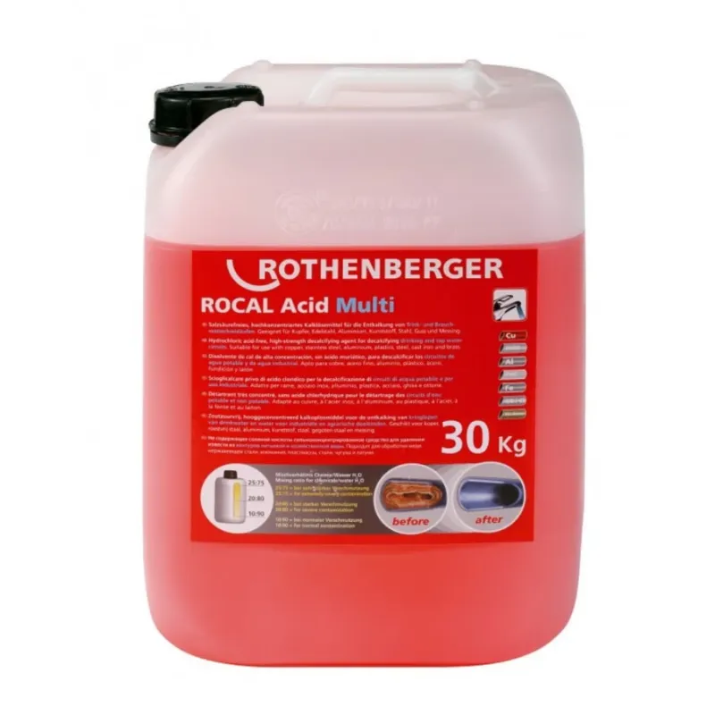 Koncentrāts ROCAL Acid Multi 30 kg, Rothenberger