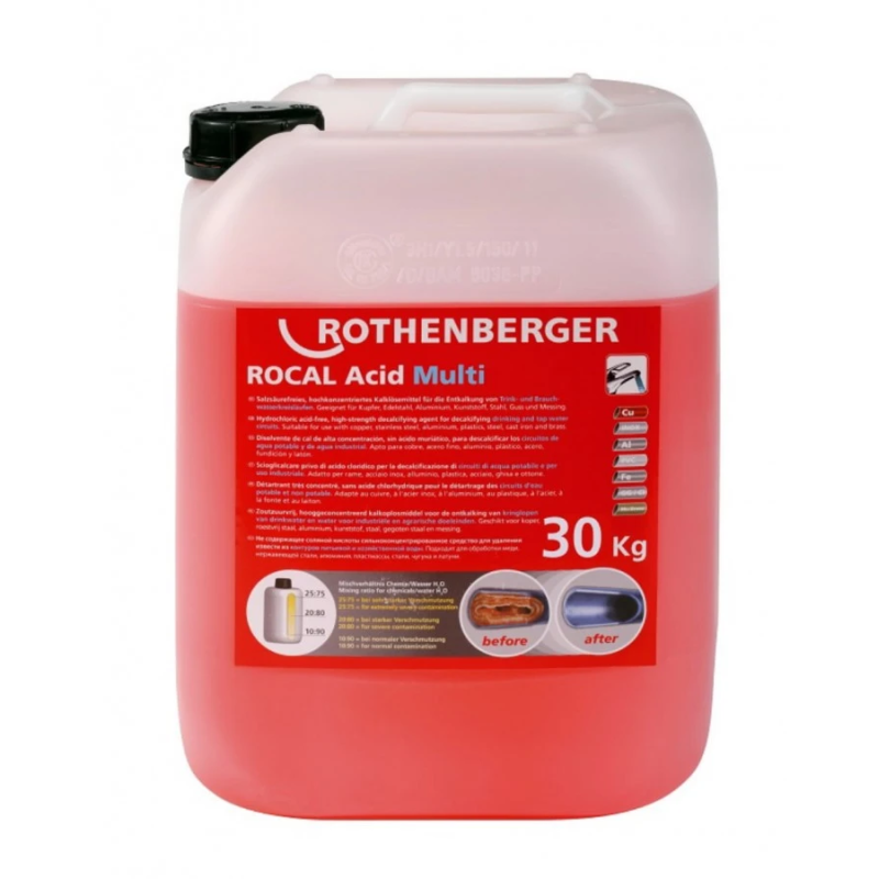 Koncentrāts ROCAL Acid Multi 30 kg, Rothenberger