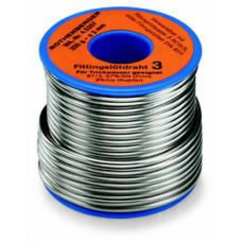 Lodalvas stieple Sn97Cu3, 2 mm, 250 g, Rothenberger
