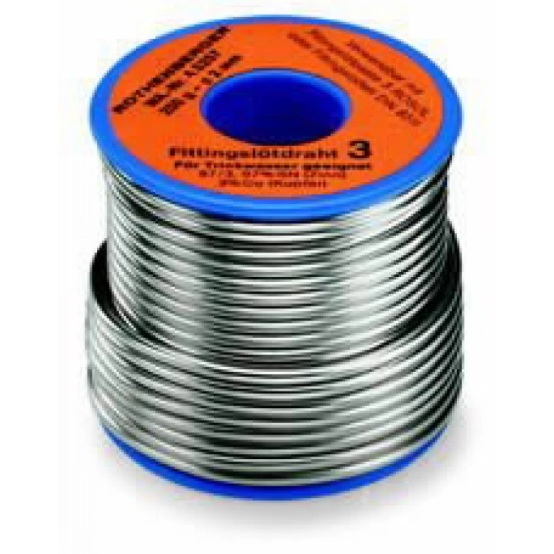 Lodalvas stieple Sn97Cu3, 2 mm, 250 g, Rothenberger