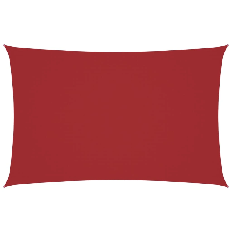 vidaXL saulessargs, taisnstūra, 2x4,5 m, sarkans oksforda audums