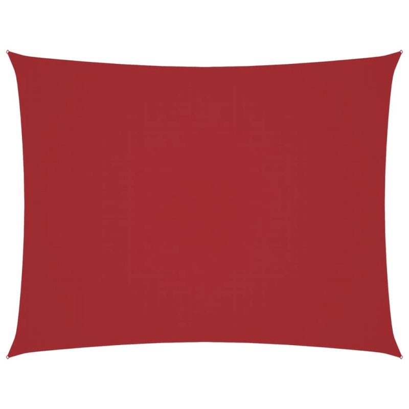 vidaXL saulessargs, taisnstūra, 2,5x3,5 m, sarkans oksforda audums