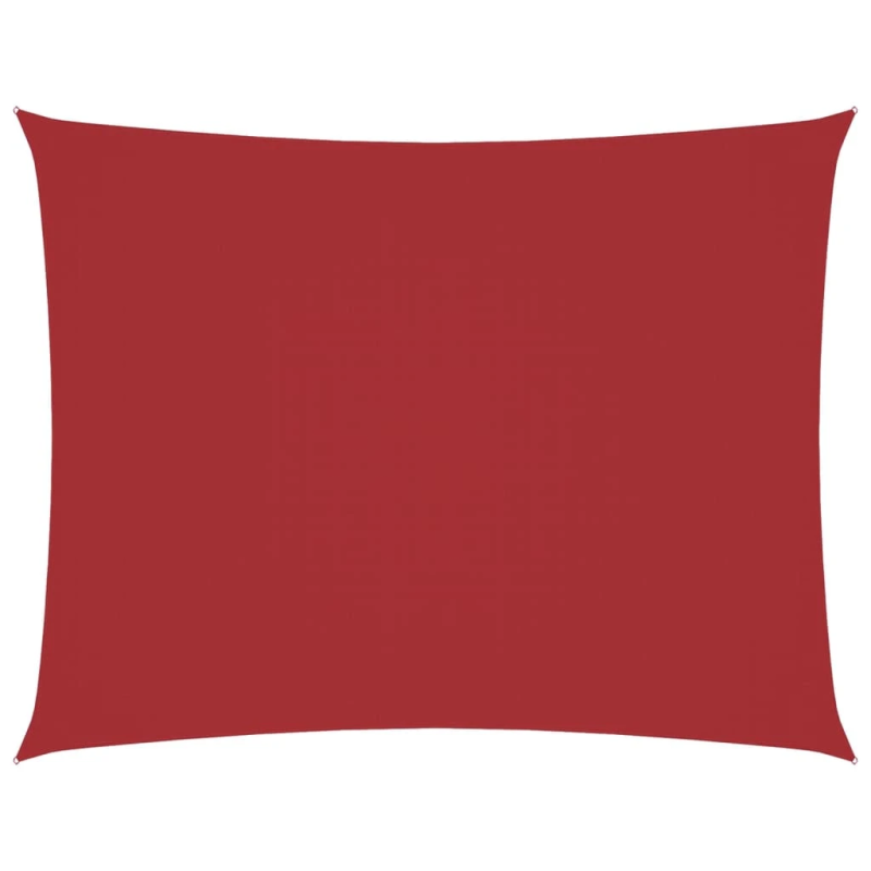 vidaXL saulessargs, taisnstūra forma, 3x4,5 m, sarkans oksforda audums
