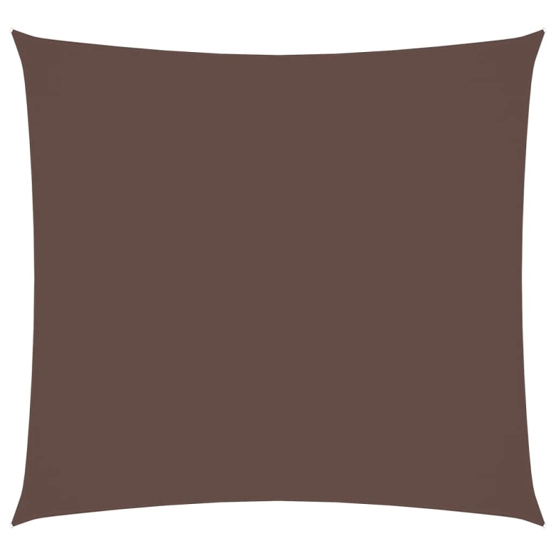 vidaXL saulessargs, 2,5x2,5 m, kvadrāta forma, brūns oksforda audums