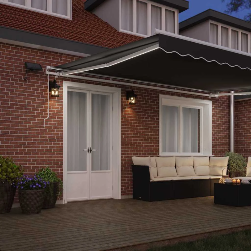 vidaXL Pārklājuma struktūra Balts 500 × 300 cm Alumīnijs