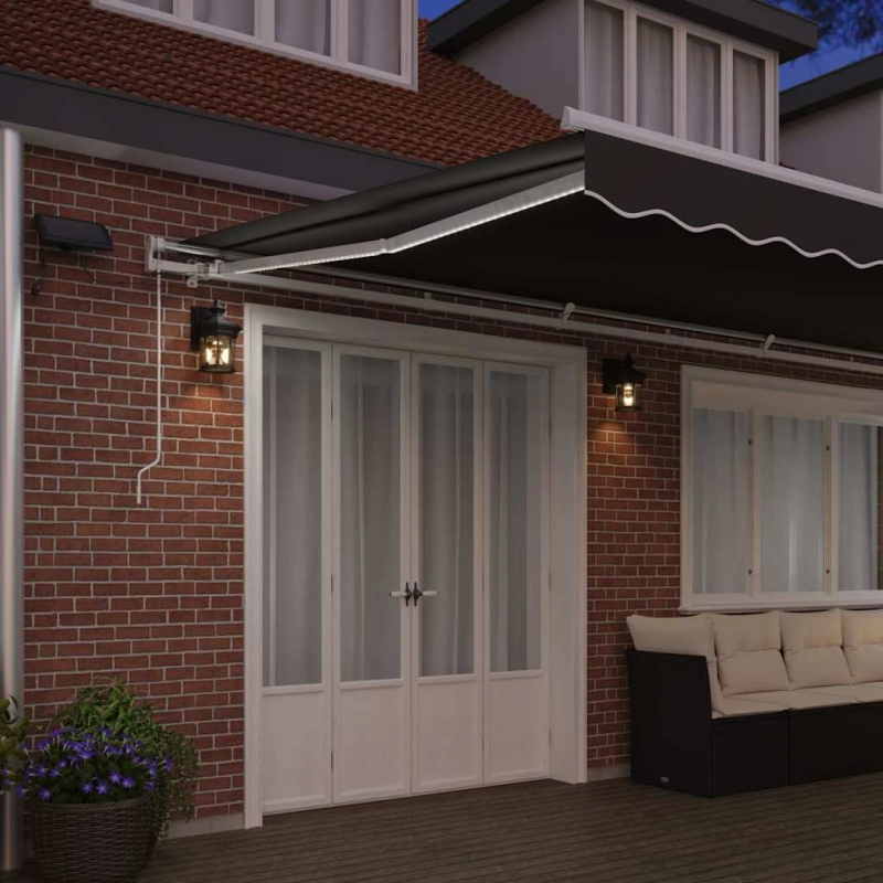 vidaXL Pārklājuma struktūra Balts 600 × 350 cm Alumīnijs