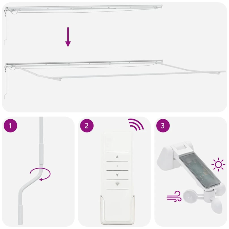 vidaXL Pārklājuma struktūra Balts 600 × 350 cm Alumīnijs