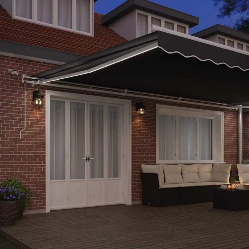 vidaXL Pārklājuma struktūra Balts 600 × 350 cm Alumīnijs