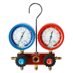 Manifold sets and pressure hoses 2-way, Rothenberger