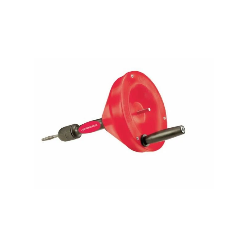 Cauruļu tīrīšanas iekārta ROSPI 8 H+E Plus, spirāle 8mmx7,5m, Rothenberger