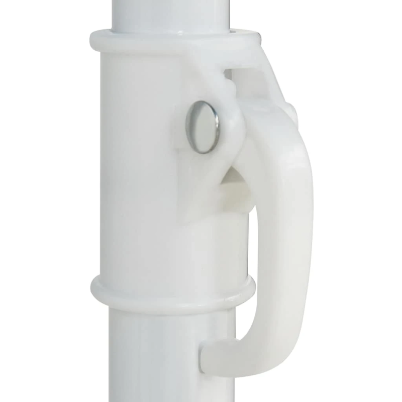 vidaXL Hawaii pludmales saulessargs, 240 cm, balts