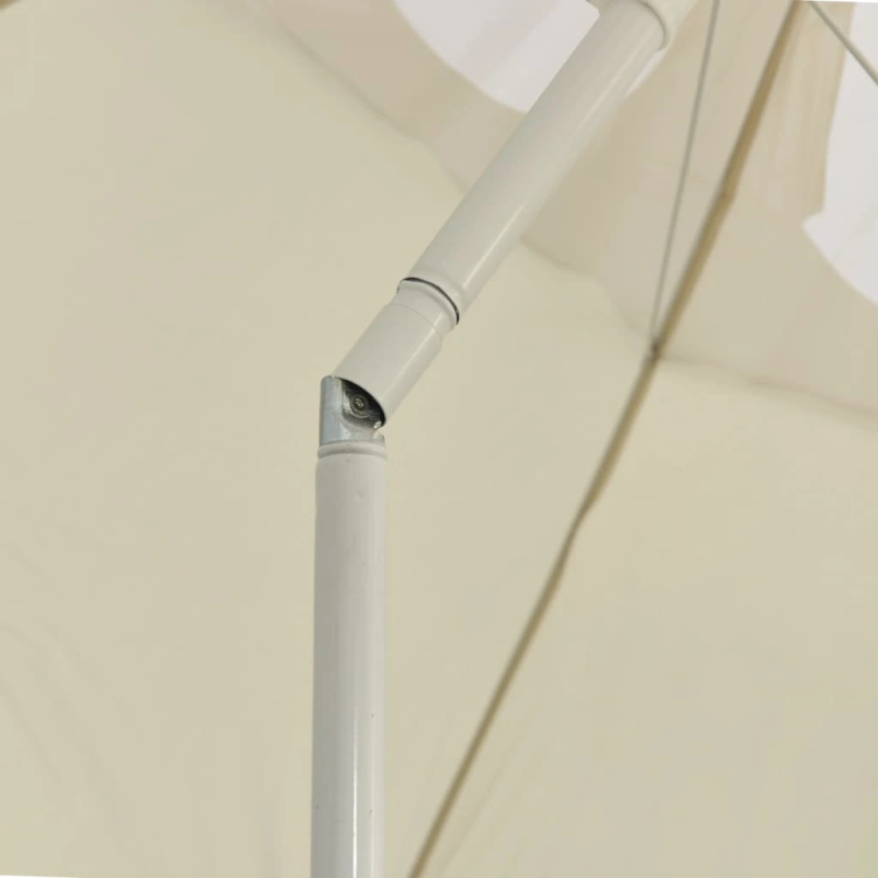 vidaXL pludmales saulessargs, 300 cm, smilšu dzeltens