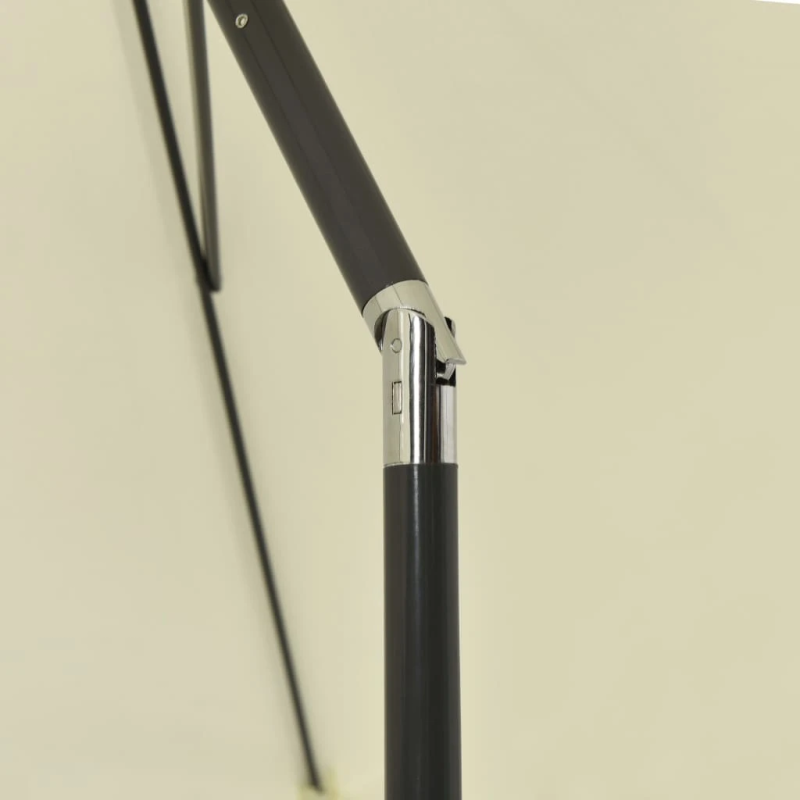 vidaXL pludmales saulessargs, 180x120 cm, smilšu dzeltens