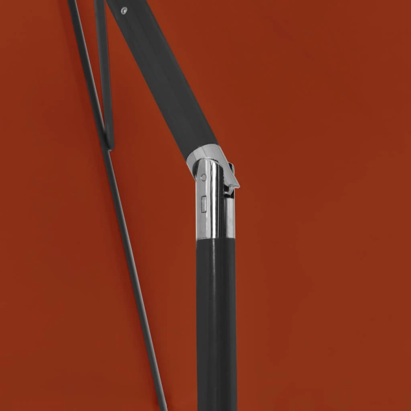 vidaXL pludmales saulessargs, 180x120 cm, sarkanbrūns