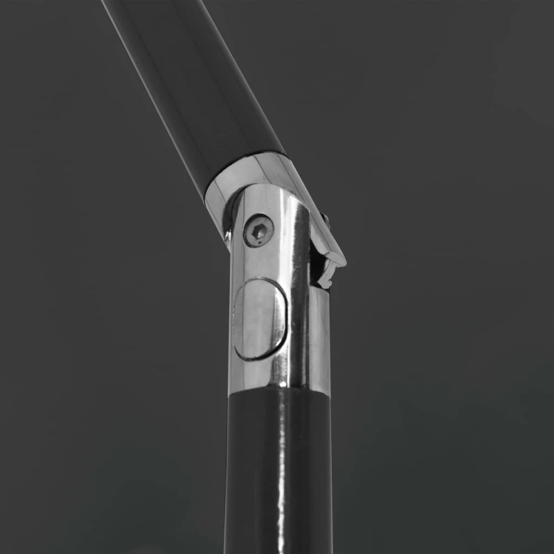 vidaXL pludmales saulessargs, 200x125 cm, antracītpelēks